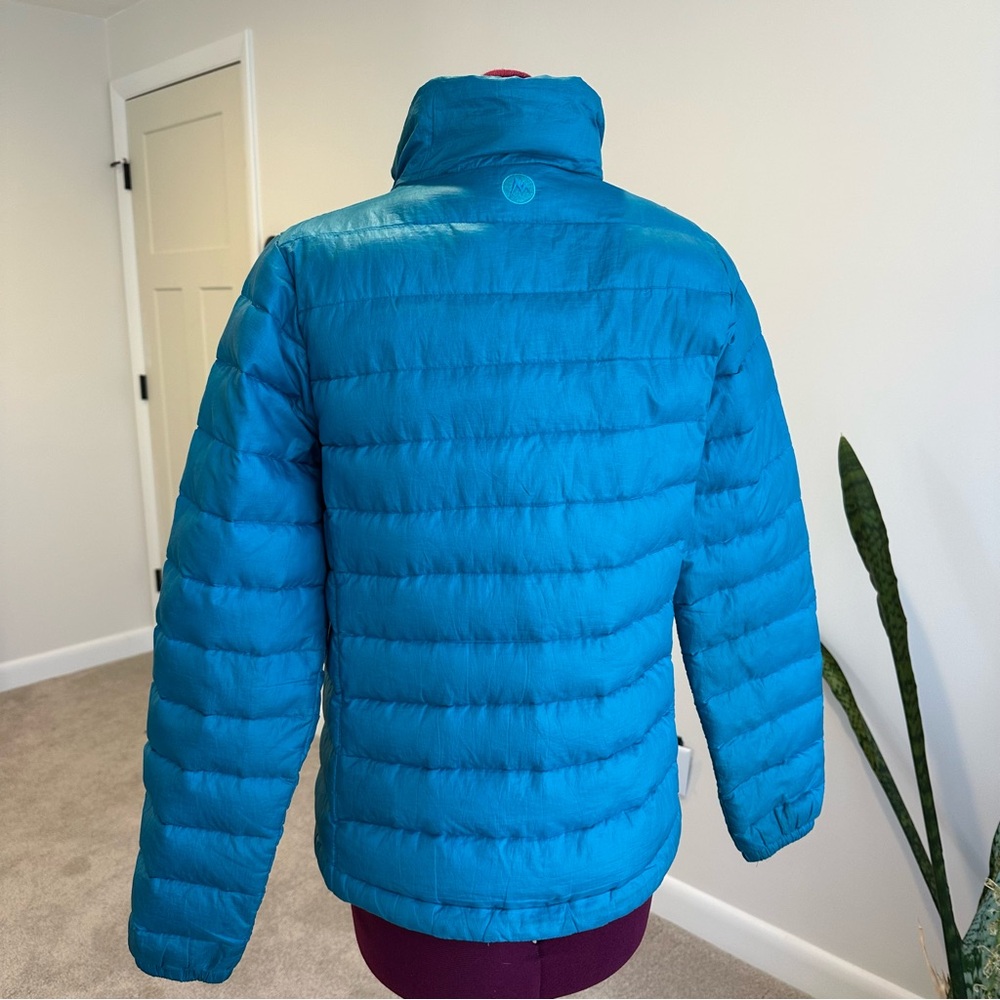 Marmot women’s small blue 700 fill down Puffer Jacket - Picture 8 of 14